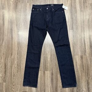 AG Adriano Goldschmied Jeans Dark Blue Denim Men's 32x34
